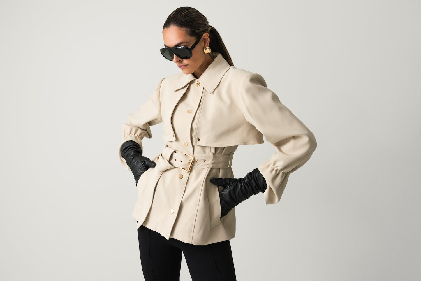 THE 3 WAY JACKET BEIGE