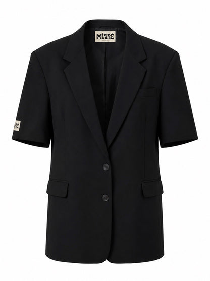 B2B - Upcycled Short Sleeve Blazer