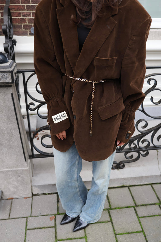 THE BLAZER CHAIN BASIC - GOLD