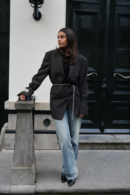 THE BLAZER CHAIN BASIC - SILVER