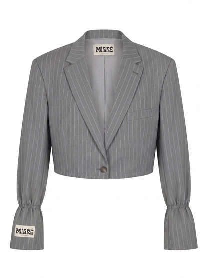 B2B - Upcycled Cropped Blazer