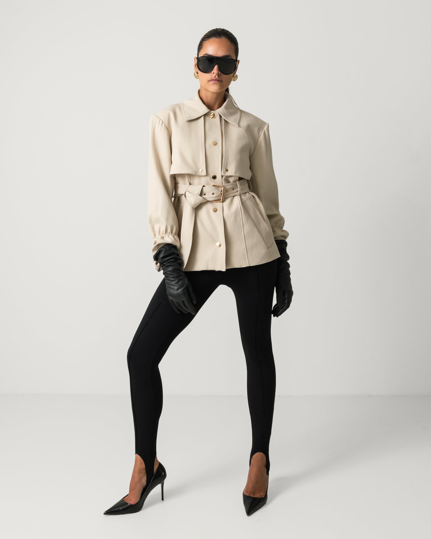 THE 3 WAY JACKET BEIGE