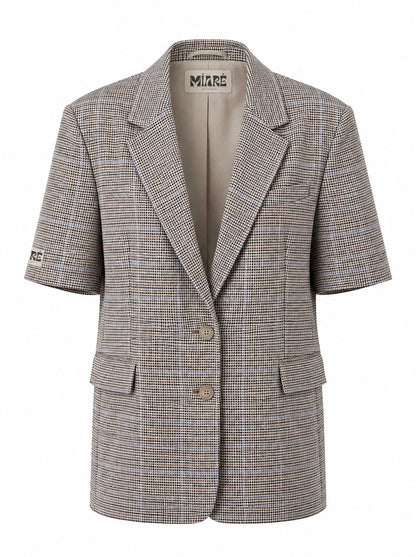 B2B - Upcycled Short Sleeve Blazer