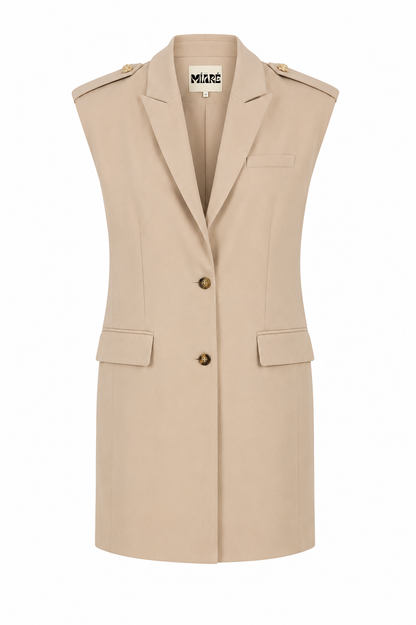 B2B - SS27 Gilet dress
