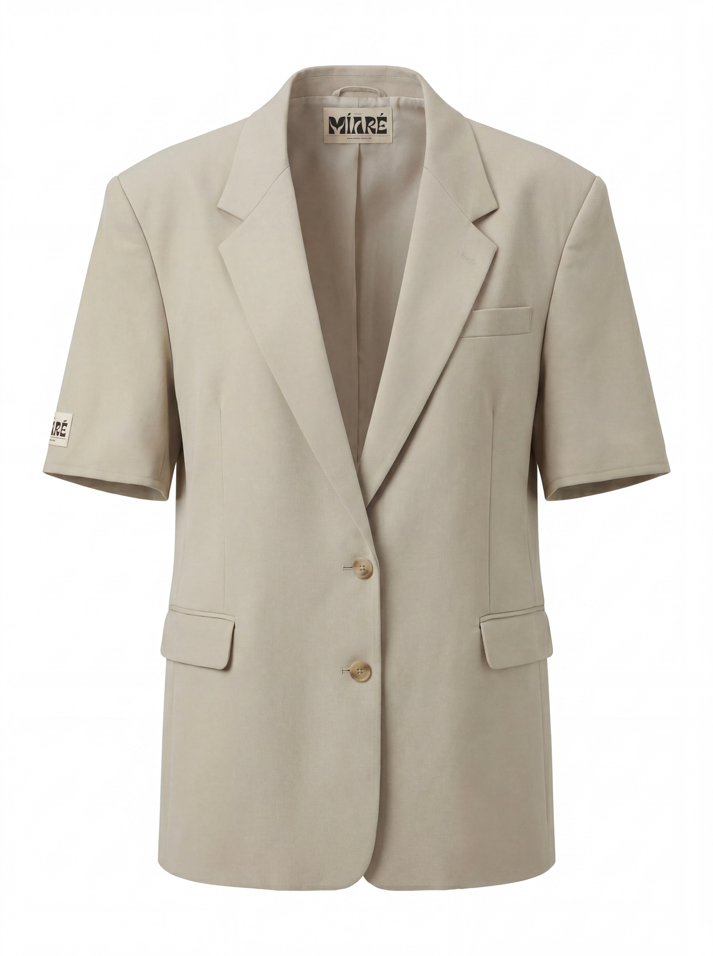 B2B - Upcycled Short Sleeve Blazer