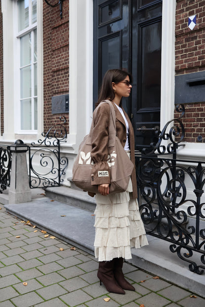 THE TOTE BAG - BROWN