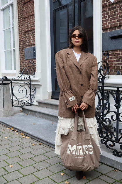 THE TOTE BAG - BROWN