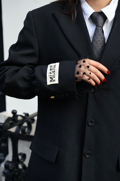 THE BLAZER SLEEVE - BLACK