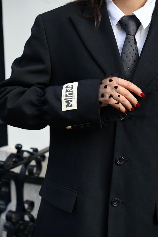 THE BLAZER SLEEVE - BLACK